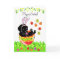 Easter Egg Black Labrador Puppy Cartoon