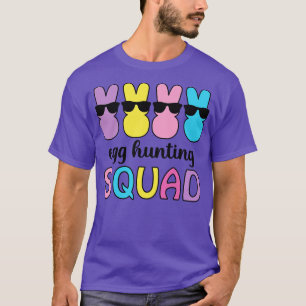 Easter Egg Bunny Squad Cute Funny T-Shirt