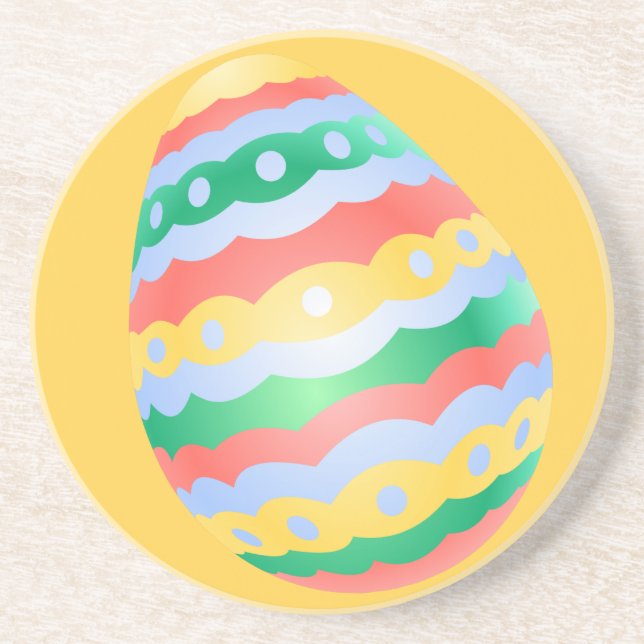 Easter Egg Coasters Festive Easter Egg Decorations (Front)