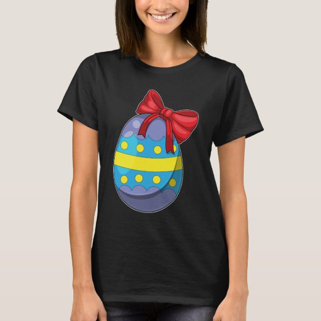 Easter egg Easter Ribbon T-Shirt (Front)