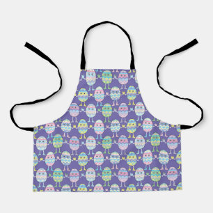 Easter Egg Eggheads Apron