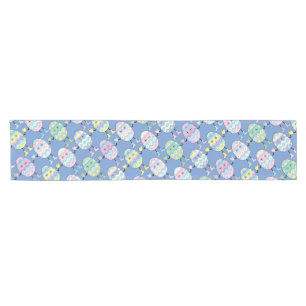 Easter Egg Eggheads Short Table Runner