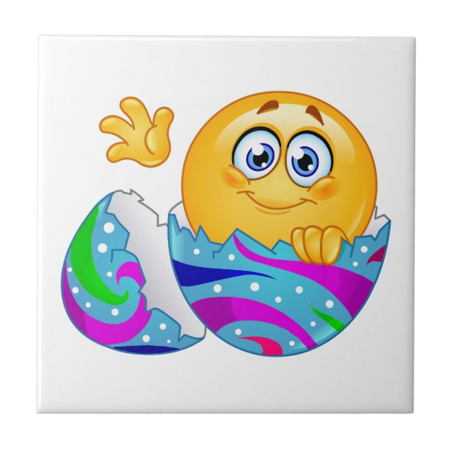 Easter egg Emoji Tile (Front)