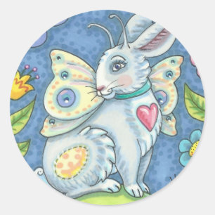 EASTER EGG FAIRY, FANTASY RABBIT STICKERS Sheet