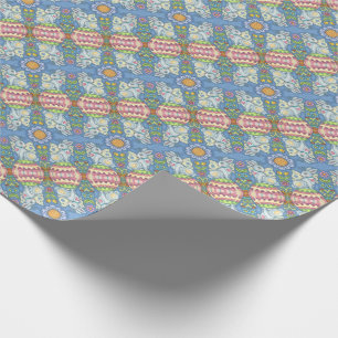 EASTER EGG FAIRY RABBIT WRAPPING PAPER Mirror