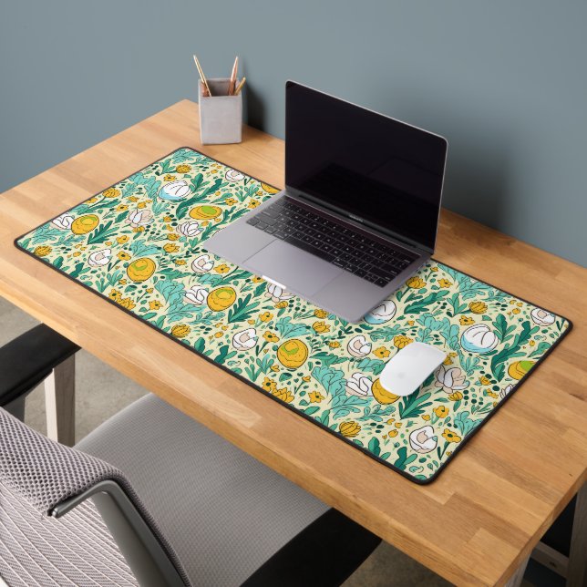 Easter Egg Flower Spring No 2 Desk Mat (Office 2)