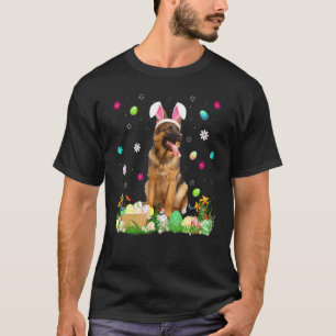 Easter Egg Funny German Shepherd Dog Easter Sunda T-Shirt
