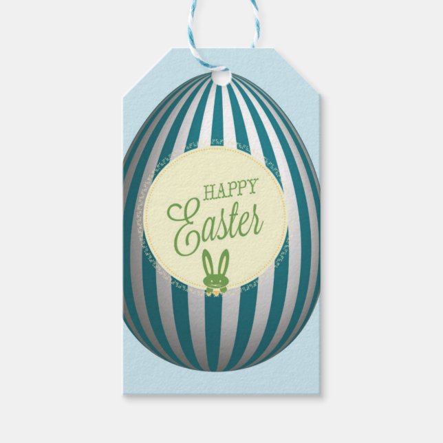 Easter Egg  Gift Tag (Front)
