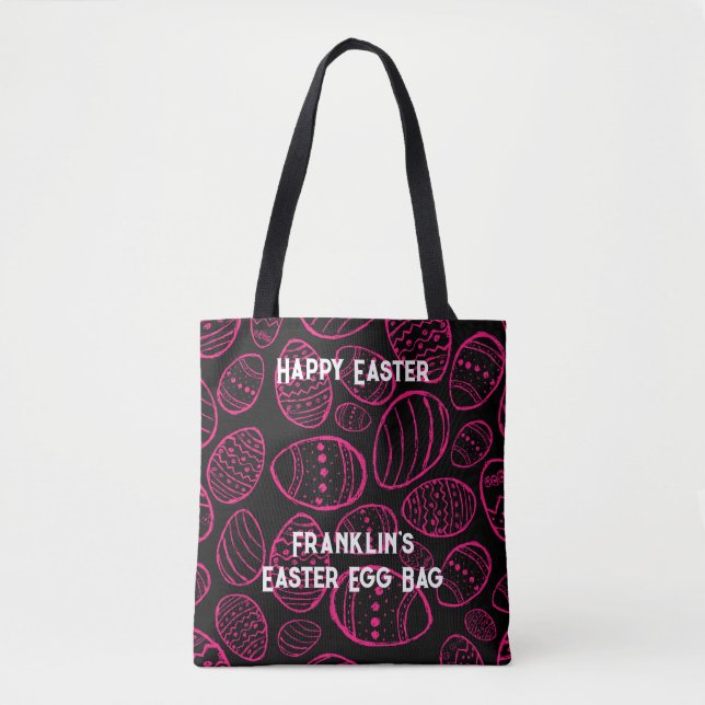 Easter Egg Hunt Bag | Happy Easter (Front)
