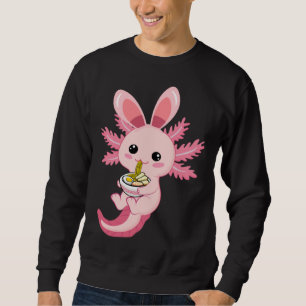 Easter Egg Hunt Bunny Ear Axolotl Easter Day 2023 Sweatshirt