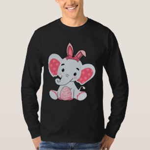 Easter Egg Hunt Bunny Ear Elephant Easter Day 2023 T-Shirt