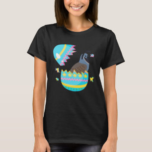 Easter Egg Hunt Bunny Ear Quail Easter Day 2023 T-Shirt