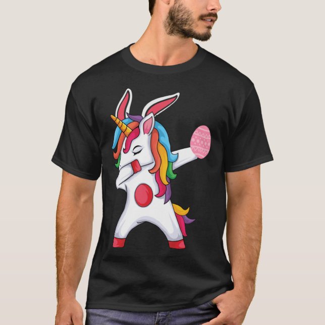 Easter Egg Hunt Bunny Ear Unicorn Easter Day 2023 T-Shirt (Front)
