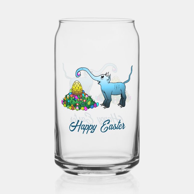 Easter Egg Hunt Can Glass (Front)
