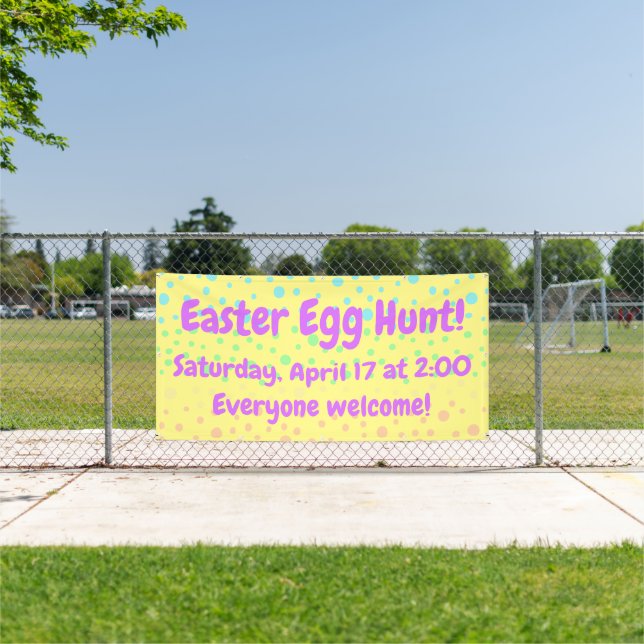 Easter Egg Hunt! Custom Banner (Insitu)