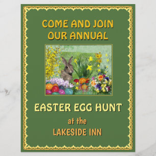 Easter Egg Hunt Flyer