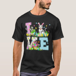 Easter Egg Hunt Funny Love Scottish Fold Cat Easte T-Shirt