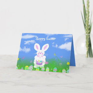 Easter Egg Hunt Holiday Card