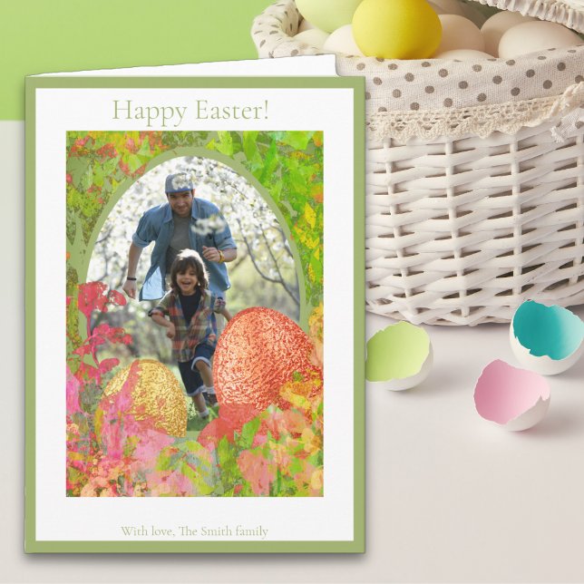 Easter egg hunt holiday card (Creator Uploaded)