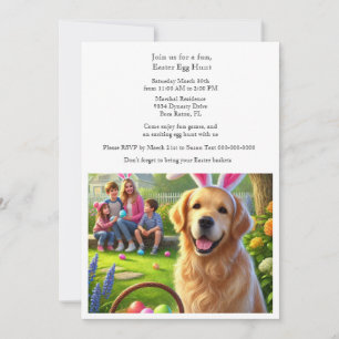 Easter Egg Hunt Holiday Fun  Invitation