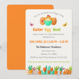 Easter Egg Hunt  Invitation