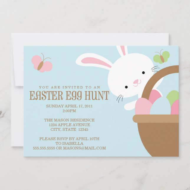 Easter Egg Hunt Invitation (Front)