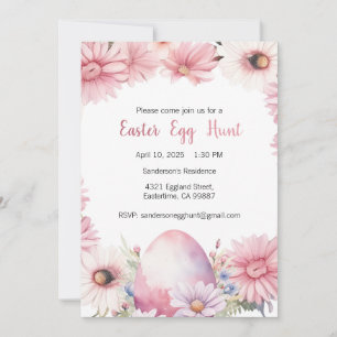 Easter Egg Hunt Invitation, Easter Party Invitation