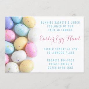 Easter Egg Hunt Invitations