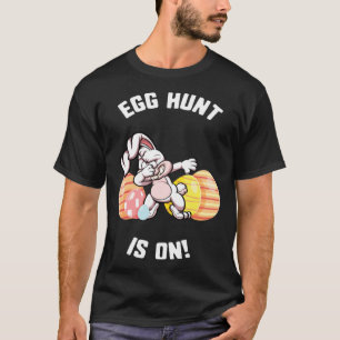 Easter Egg Hunt Is On Dabbing Bunny Candy kids Sp T-Shirt