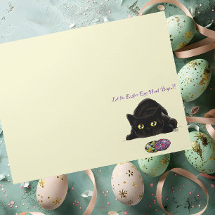 Easter Egg Hunt Kitty Notepad