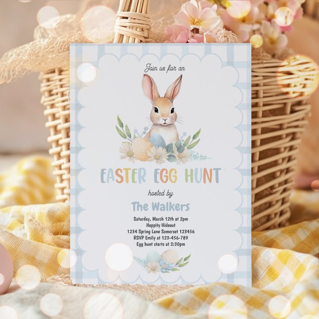 Easter Egg Hunt Party Easter Egg Neighbourhood Hun Invitation (Creator Uploaded)