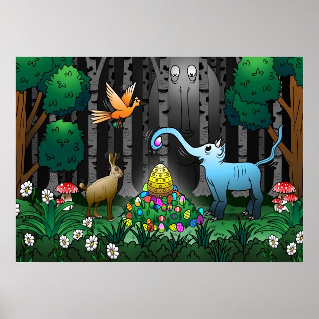 Easter Egg Hunt Poster (Front)