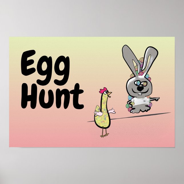Easter Egg Hunt Poster (Front)