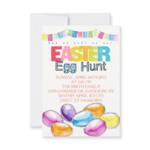 Easter Egg Hunt watercolors