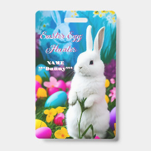 Easter Egg Hunter ID Badge