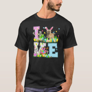 Easter Egg Hunting Love Cairn Terrier Dog Easter S T-Shirt