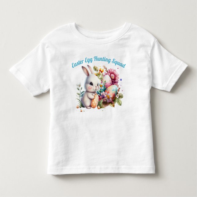 Easter Egg Hunting Squad Toddler T-shirt (Front)