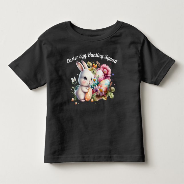 Easter Egg Hunting Squad Toddler T-shirt (Front)