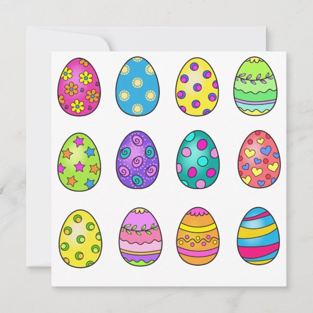 Easter Egg Note Card (Front)