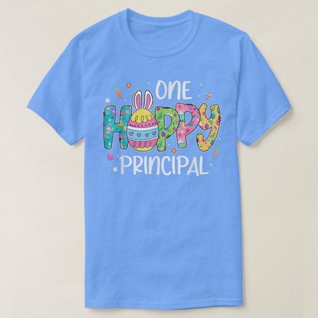 Easter Egg One Hobby Principal Bunny Lover Easter  T-Shirt (Design Front)