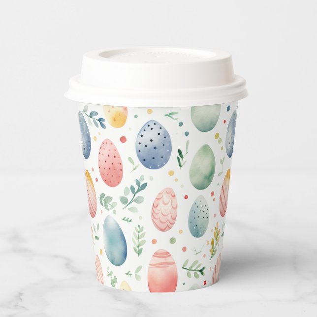 Easter Egg Pastel Serenade Paper Cups (Left)