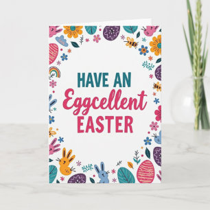 Easter Egg Pattern Card