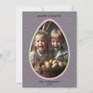 Easter Egg Photo Holiday Card