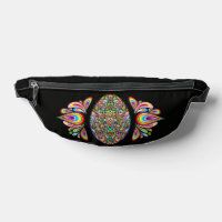 Easter Egg Psychedelic Design Kids Organic T-Shirt