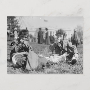 Easter Egg Roll White House 1911 Holiday Postcard