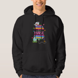 Easter Egg School Nurse Bunny Stethoscope Easter C Hoodie