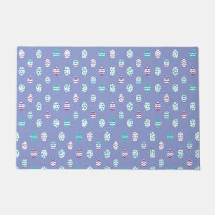 Easter egg/spring pastel doormat