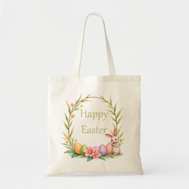 Easter egg tote bag (Front)
