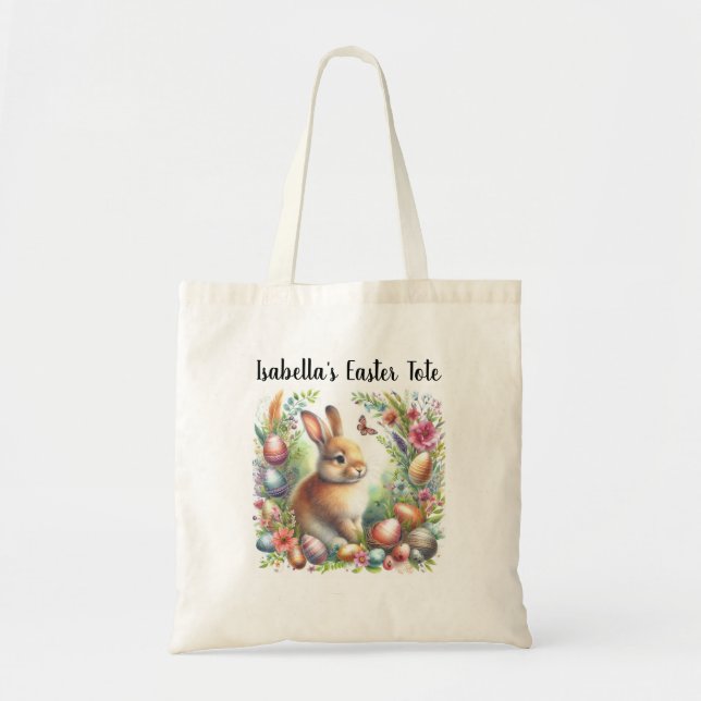 Easter Egg  Tote Bag (Front)
