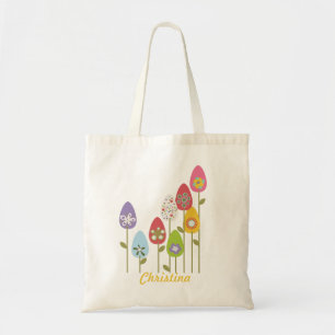 Easter Egg Trees Tote Bag